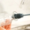 TLH-012-GRIGIO | Spazzola lunga per lavaggio bottiglie in silicone | Lavabicchieri