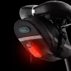 Fahrradsatteltasche | wasserdicht, aus robustem 600D-Material, leicht, aerodynamisch, mit Reflektoren | 600DCWBW-208