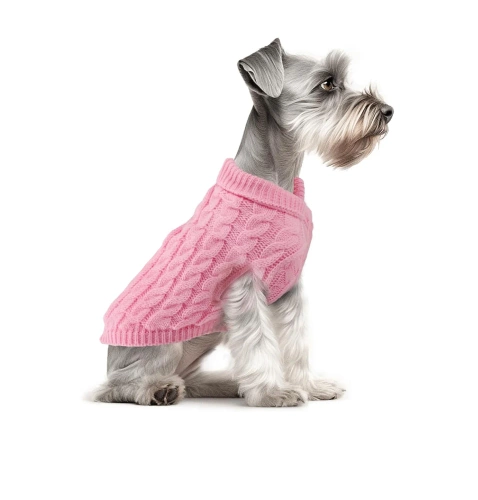 Maglione per cane o gatto | taglia L | rosa | PET-014L-PINK