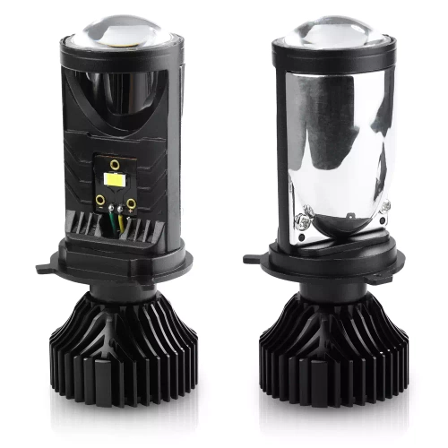 Y6D | Kit proiector H4 mini Bi-LED pentru lămpi fără lentile | 70W, 8000lm, 5500K, IP65