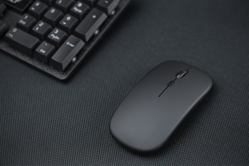 X1-Dual | Belaidė biuro optinė kompiuterio pelė | 2.4GHz + Bluetooth 5.2 | 800-1600 DPI | juodas