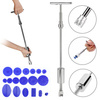 Y-108 | Repair kit for removing dents in the car body | Slide hammer with 18 different diameter mushrooms