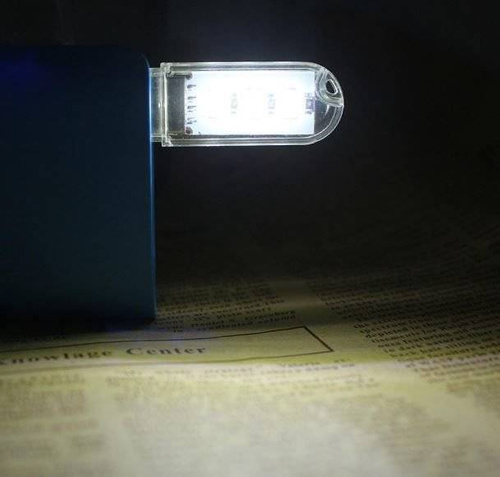 USB LED 3 SMD lempa | maitinimo blokui, nešiojamam kompiuteriui | USB atmintinės lemputė 5V