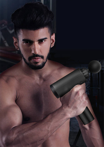 Massagepistole | 4 Aufsätze, 6 Modi, 2.000 mAh | KH-350