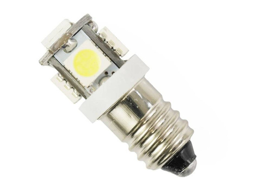 Автомобільна світлодіодна лампочка E10 5 SMD 5050 12V