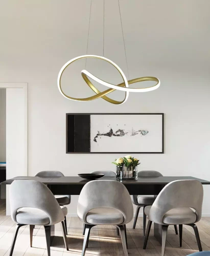 RLA-48W-G | Модерен пендел | LED | злато