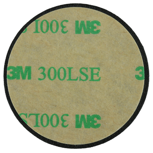 MSS | Telefoonplaat voor magnetische houder | Zwart eco-leer