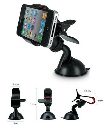 PSI-C001 | Suport telefon auto | clip | pe parbriz