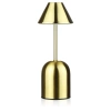 Luminária noturna sem fio com bateria integrada de 2000 mAh | Luminária de mesa moderna com potência e cor de luz ajustáveis ​​| YG-D020-Gold