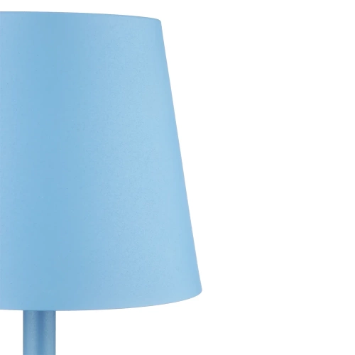 HJA20-BLAUW | Tafellamp met ingebouwde batterij | Aanraakgevoelig nachtlampje