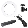 16cm LED Ring Light with 25cm Tripod | Compact Kit for Makeup, Streaming, and Photography |