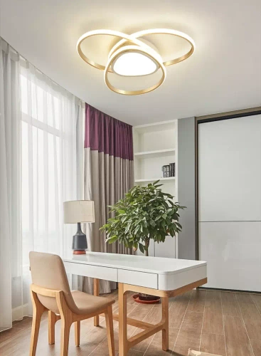 En moderne loftslampe, der ændrer lysets farve LED | Fjern