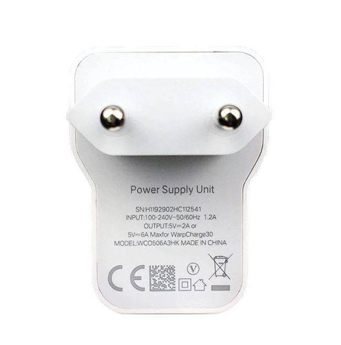 WC7T | Încărcător de perete OnePlus | compatibil cu standardele Warp Charge 30W