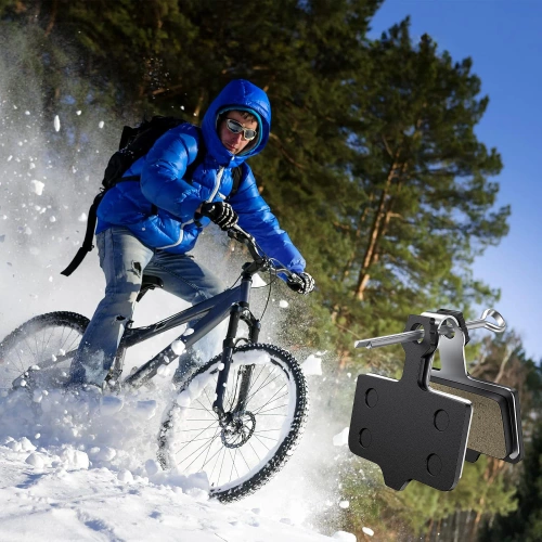 Polokovové brzdové obloženia | Kotúčové brzdové doštičky kompatibilné s Avid Elixir / SRAM Level | TP-02D