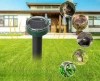 YQJ-1203-BLACK- 4pcs | Rodent repellent | Solar repeller for moles and voles