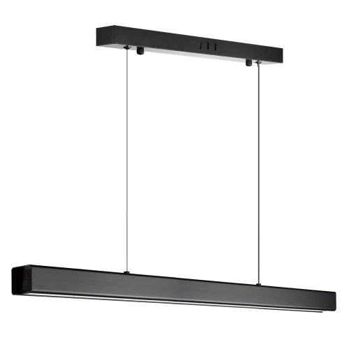 SX41-80CM-32W-BK | Moderní obdélníkové závěsné svítidlo | dálkové ovládání | LED | Černá