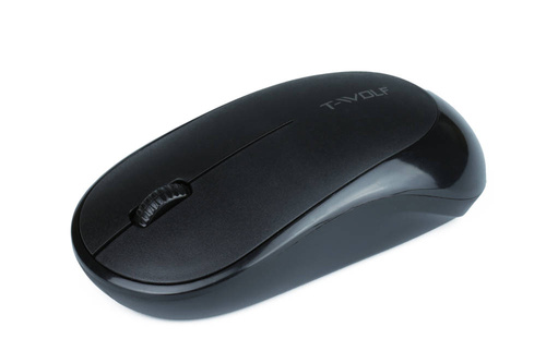 Q18 | Mouse optic de birou fără fir pentru computer | 1000 DPI | negru