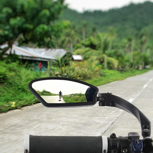 Bicycle handlebar mirror | Left rearview mirror for scooter | Swivel mirror | HSJ-210