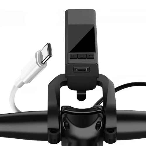 Feu de vélo LED 3 en 1 450 lm | Compteur de vitesse, de distance et de temps | Éclairage puissant avec signal sonore | MBLBD-3201