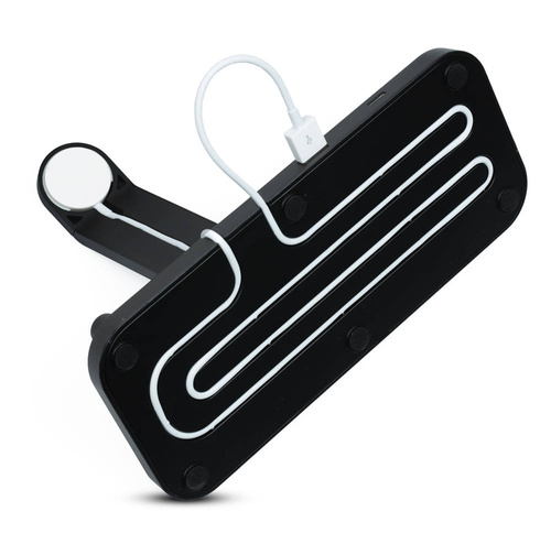 WD-05 | Estação de acoplamento para Apple iPhone AirPods Watch | Carregador de telefone Qi 15W | Carregador relâmpago para fones de ouvido Airpods