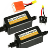Set of 2 - A0 H7 analogue LED CAN BUS filter - orange