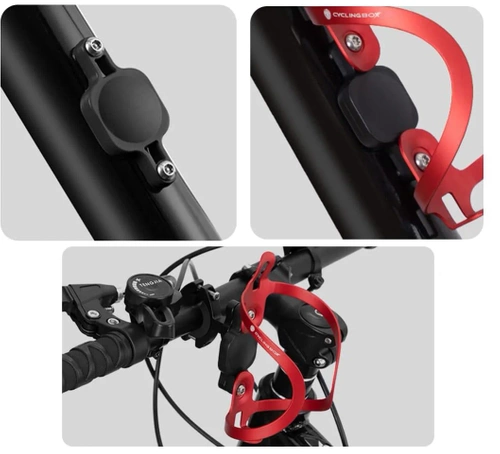 BAT-463-NOIR | Support de vélo Airtag | Support de localisateur.