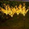 FLD-15-YELLOW | Sodo LED saulės lempa Forsythia | 70 cm, 600 mAh