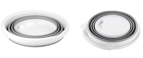 XCP-10L | Ciotola da campeggio 10L | universale pieghevole | vasca da bagno per bambini in silicone | secchio portatile