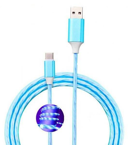 AM67 | 3in12M | Cavo magnetico luminoso per caricare il telefono con 3 estremità