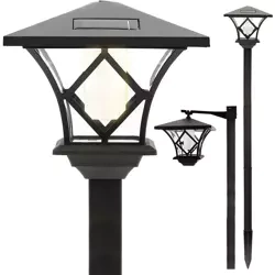 Solarlamp - tuinpaal TYD-H1.5M | Tuinlantaarn, paal, zonnelamp | 150cm, 600mAh