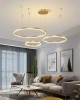 LED-Pendelleuchte | mehrteilig, modern, 69 W | gold | RLK-C03-69W-G