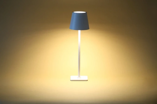 HJA20-BLANCO | Lámpara de mesa LED | Luz nocturna inalámbrica | Lámpara táctil para hotel, restaurante.