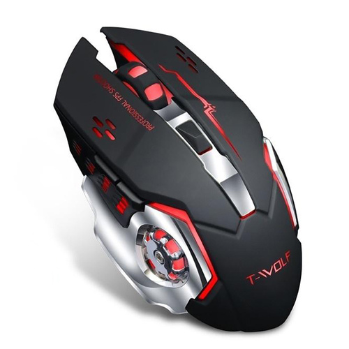 Q13 | Mouse para jogos LED RGB sem fio | 1200-2400 DPI