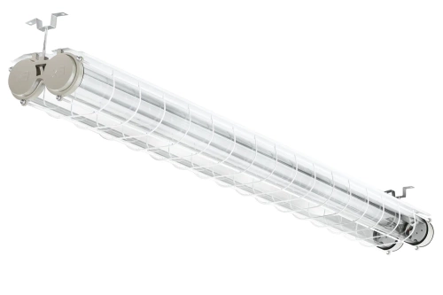 EPB-36W-ZILVER| Overdekte verlichting | TL-lamp in EX-fitting | Opbouwlamp voor fabriek, magazijn | Explosieveilige lamp