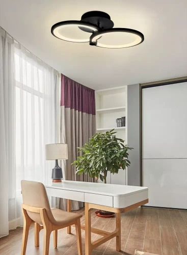 RLC-C28W-B | Moderne loftslampe | Loft | LED | Sort