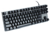 T71 | Tastatură mecanică de gaming cu iluminare de fundal LED RGB, comutatoare scurte, albastre