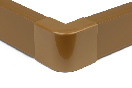 CDT-03 | Szögcsatlakozó fedőléchez 40x20mm | barna
