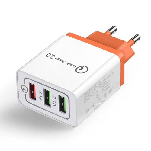 CA-001 | Quick charger with 3 USB ports | Quick Charge 3.0