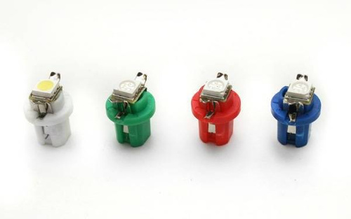 Bombilla LED para coche T5 R5 8.5D 1 SMD 5050