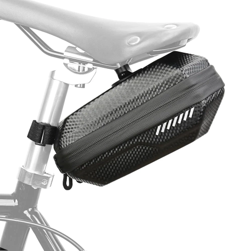 Bolsa de sillín rígida de EVA impermeable | Bolsa para bicicleta ligera y duradera de 1,5 L | BCB-308