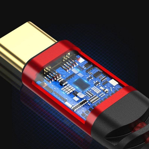 AP-42-1M-Tipo-C-Rosso | Cavo da USB-C a USB-C | 1M