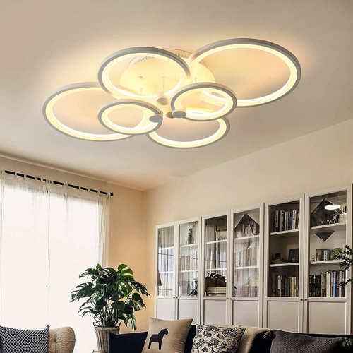 RLG-C72W-W | Meerdelige moderne hanglamp | LED | Zwart