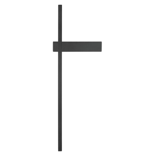 Aplique de pared moderno 60cm 10W | Lámpara de pared negra | Lámpara LED con temperatura de color de 4000K | YG-W003