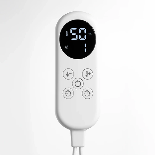 Termoforo elettrico per schiena, muscoli e articolazioni | 30x60 cm | grigio | HPD-3060-Grey