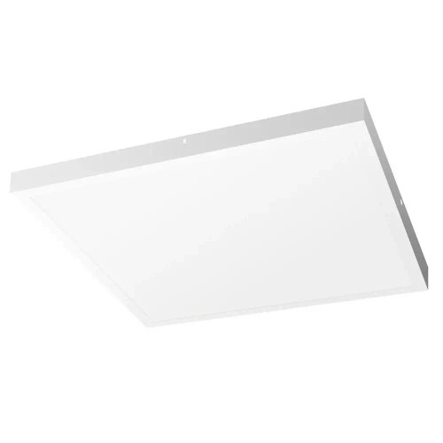 LED lubų plokštė | Paviršinis plafonas 60x60cm | 60W, 5760lm | baltas