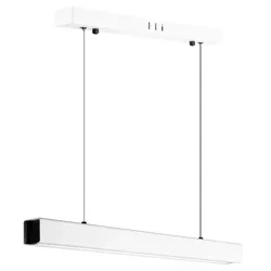 SX41-60CM-24W-W | Modern rectangular hanging lamp | remote control | LED | White