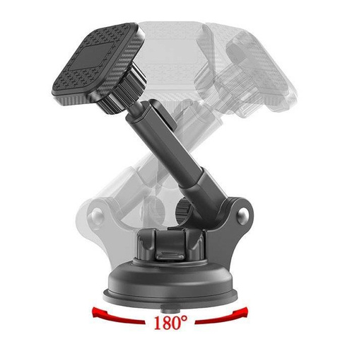 PSI-M042 | Suporte para telefone para carro | magnético, para pára-brisas | 2 bandejas