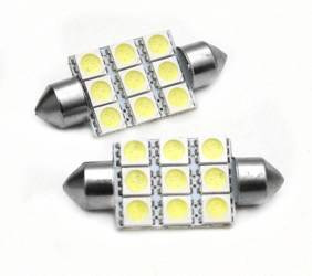 C5W LED Bulb Car 9 SMD 5050