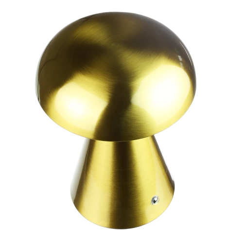 HJA24-ORO | Lámpara de mesa con batería incorporada | Lámpara de noche con tres colores de luz | Lámpara atmosférica para hotel o restaurante.