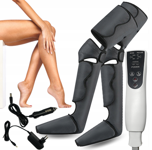 KJ-062-GRIGIO | Massaggiatore per gambe | Drenaggio linfatico | Pressoterapia